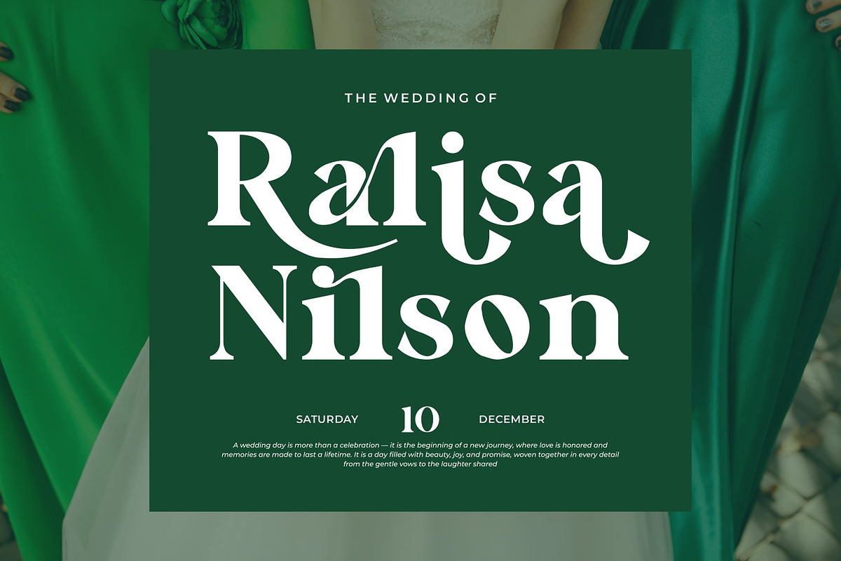 Qaniga || Modern Classy Serif Font, a Serif Font by Ermedia Studio (Photo 4 of 10)