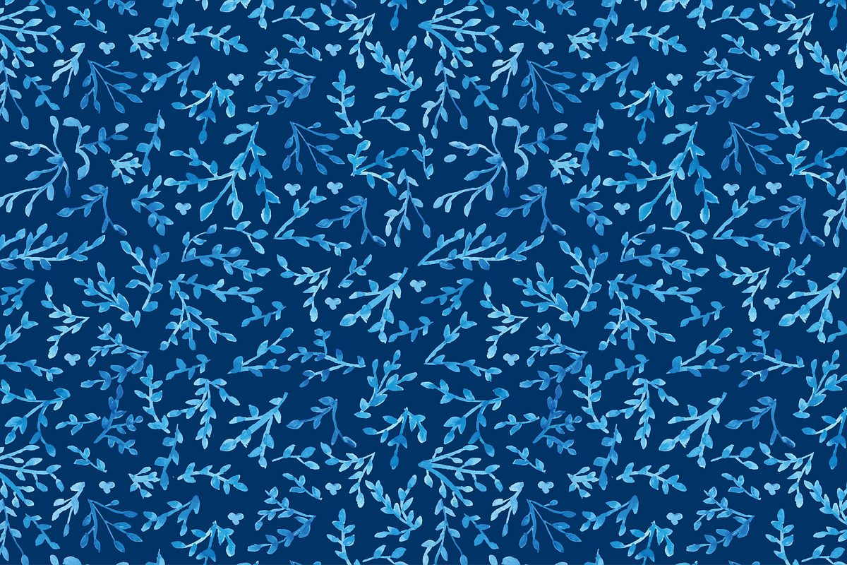 Watercolor seamless vector patterns preview 2