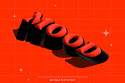 Bold 3D Editable Text Effect, a Layer Style Add-On by ContestDesign (Thumbnail 1 of 3)