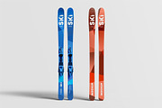 Skis Mockup, a Product Mockup by Se٧enStudio (Thumbnail 11 of 12)