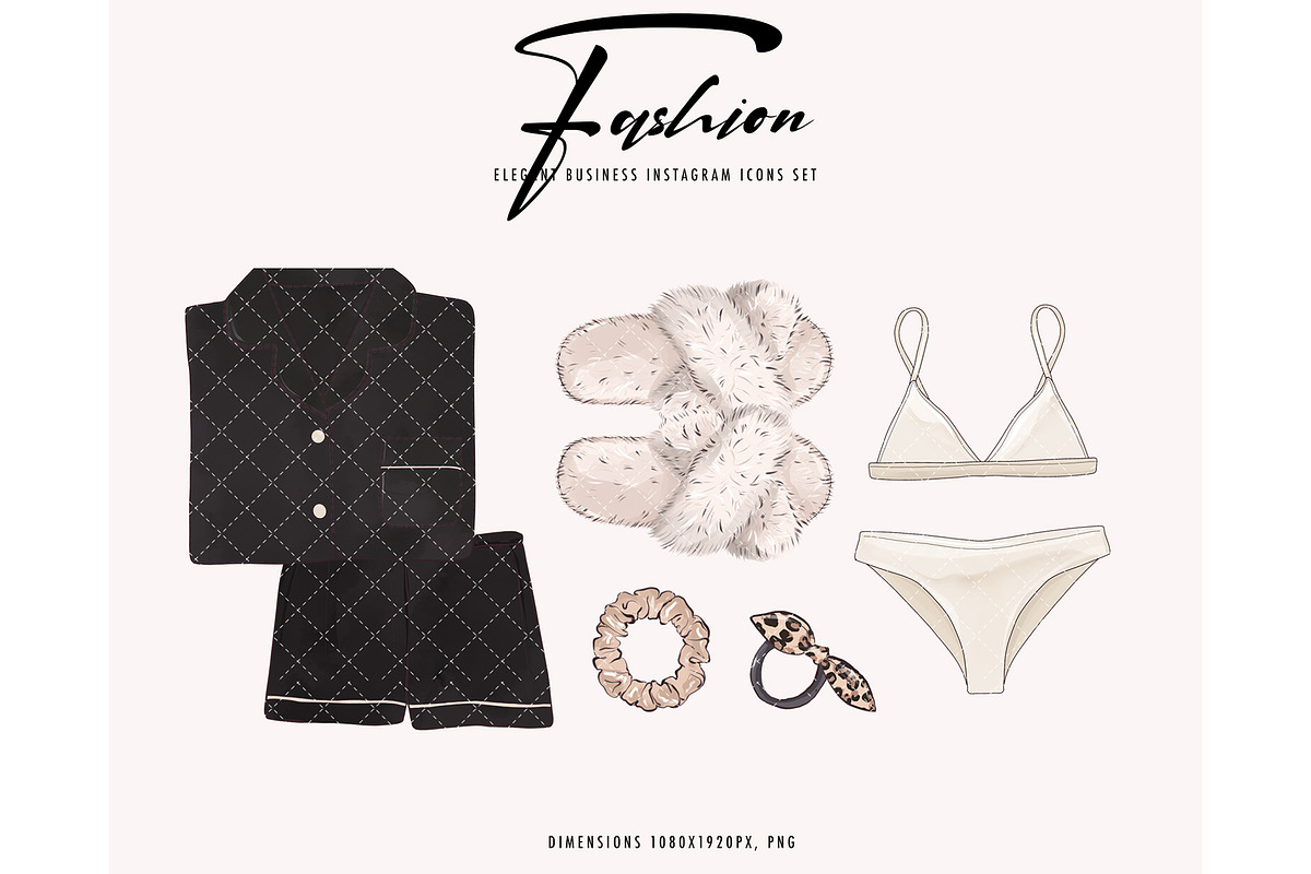 Fashion apparel women clothes, an Illustration by Milatoo (Photo 4 of 10)