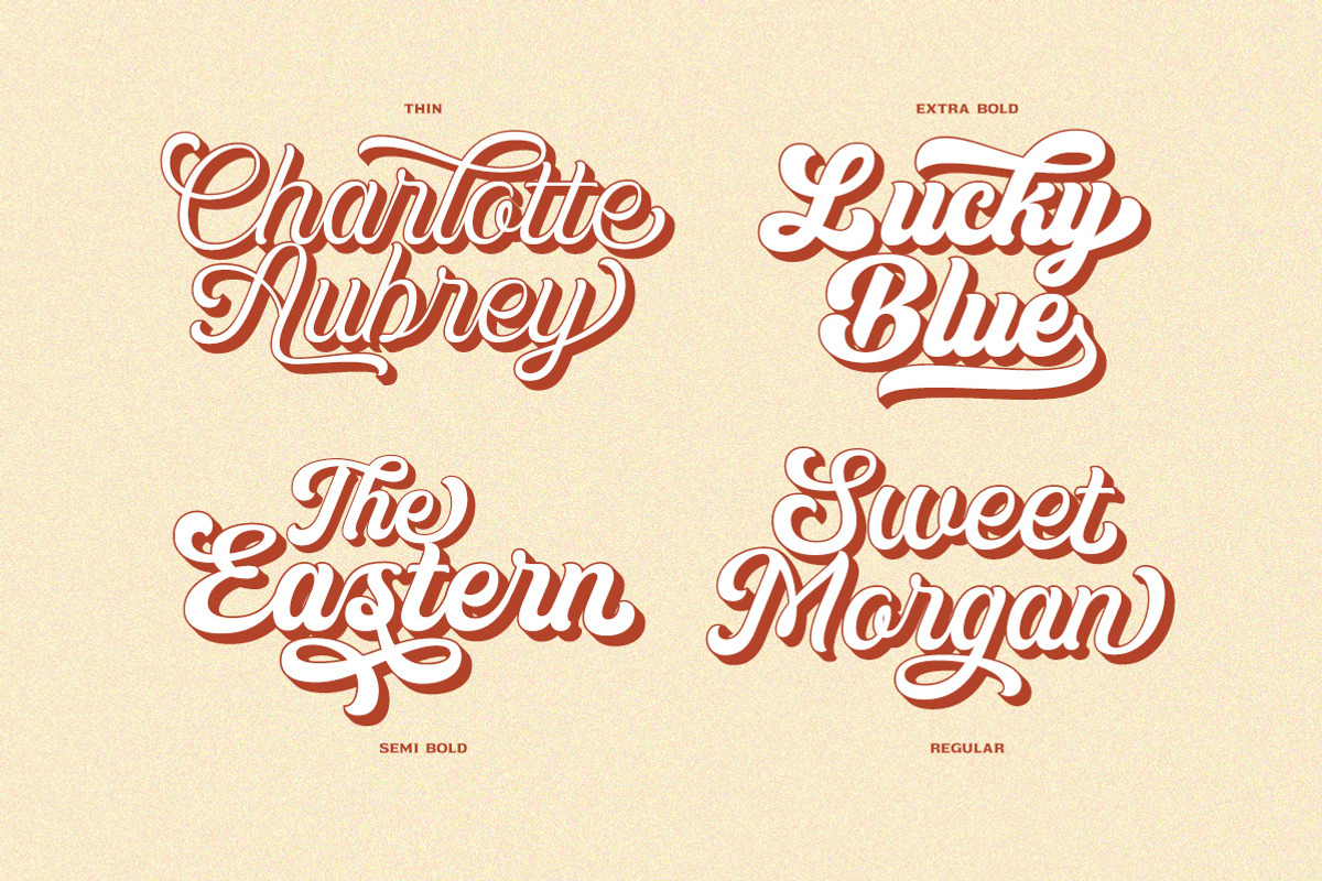 Vintage Genial | Variables Script, a Script Font by Typeskets (Photo 6 of 13)