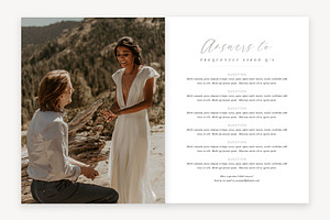 35-Page Wedding Photography Magazine