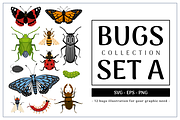 Bugs Collection Set A, an Animal Illustration by arsansp (Thumbnail 1 of 5)