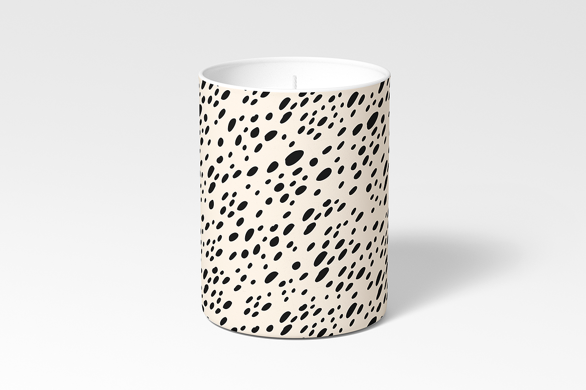 Black Spots | Vector Pattern, a Pattern Graphic by MalyskaStudio (Photo 3 of 5)