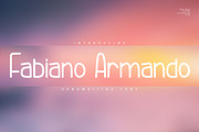 Fabiano Armando, a Handwritten Font by BringTypeStudio (Thumbnail 1 of 5)