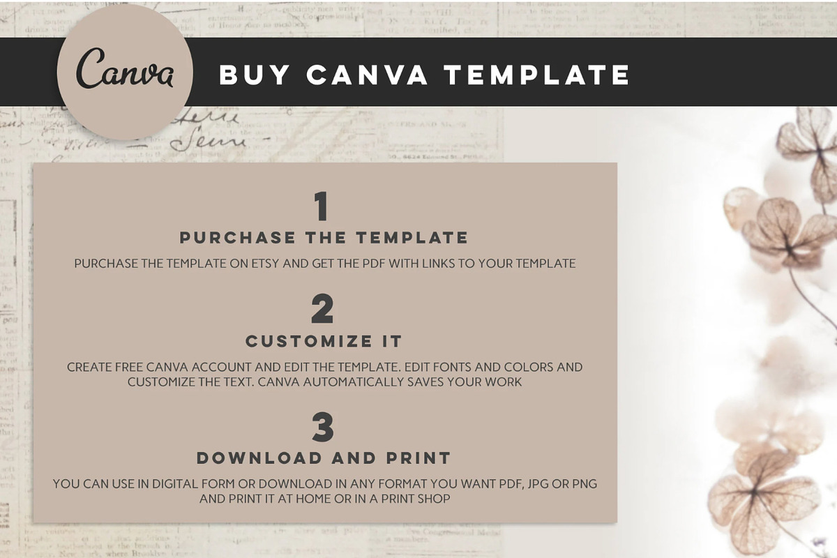 Modern Wedding Invitation, an Invitation Template by Design House (Photo 5 of 8)