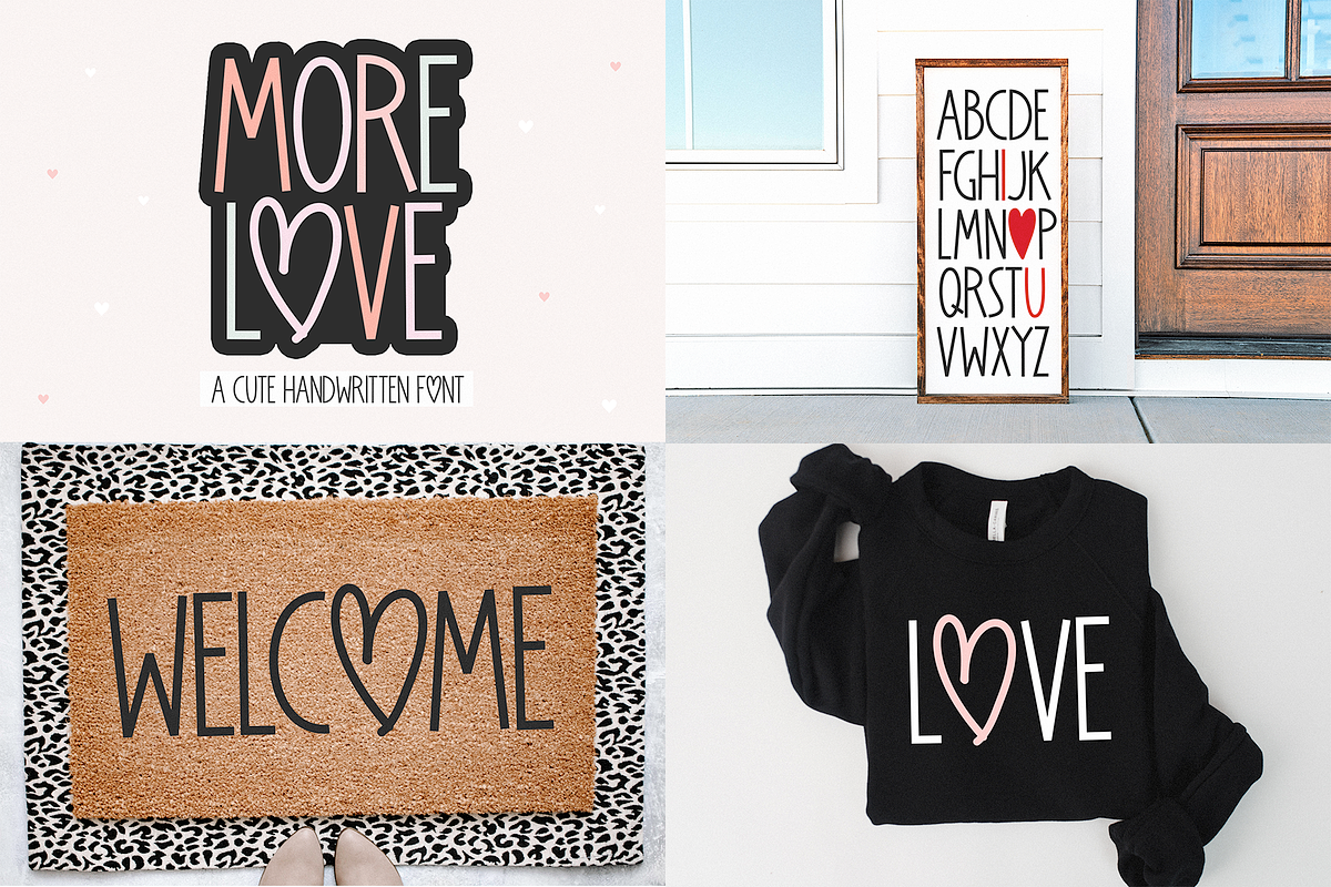 Love Font Bundle | 10 Cute Fonts, a Handwritten Font by KA Designs (Photo 11 of 12)