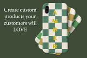 Seamless Checkerboard Mega Bundle, a Pattern Graphic by Jo-Lou Design (Thumbnail 3 of 6)