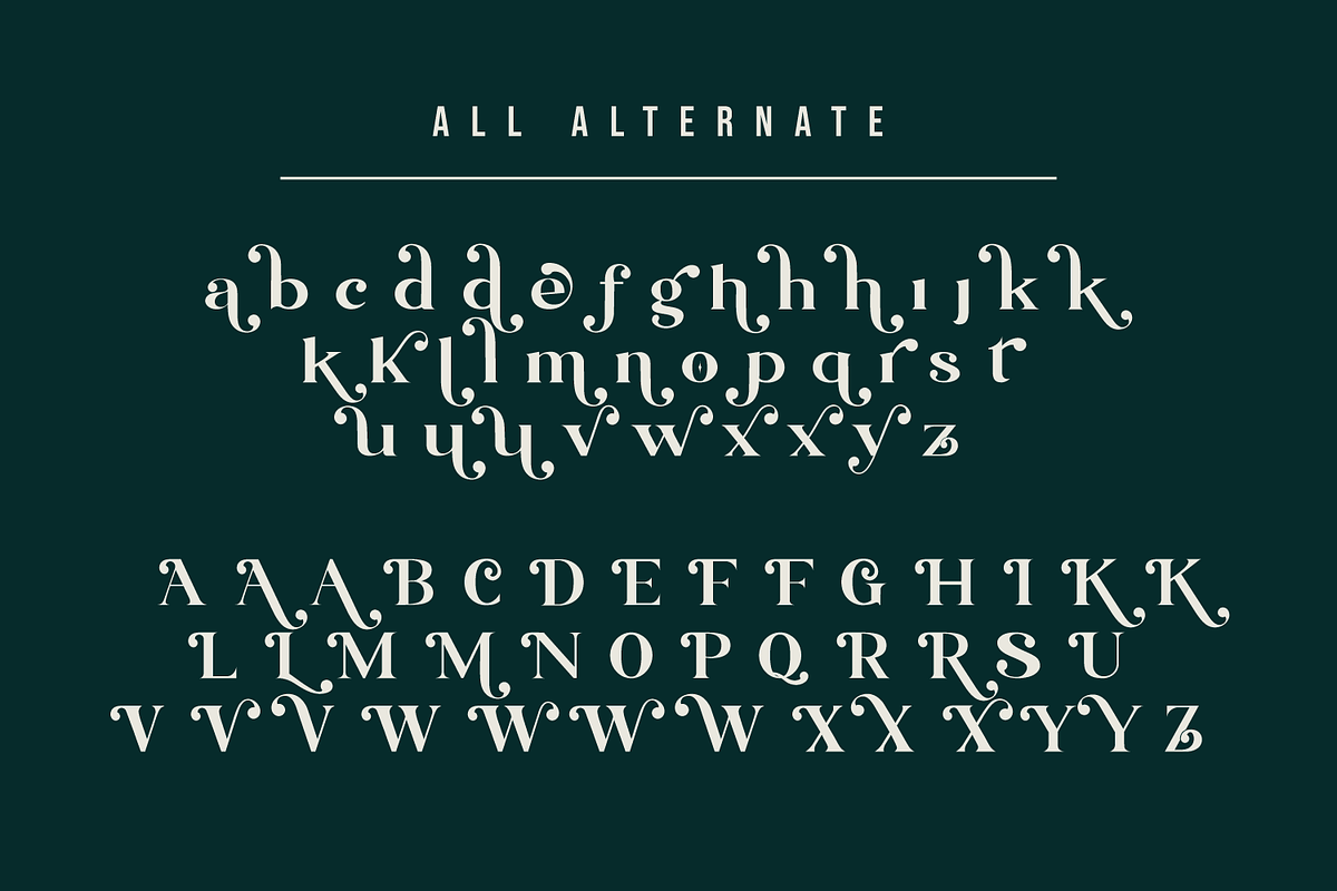 Blue Village – Modern / Vintage Font, a Serif Font by Issam Type (Photo 11 of 12)