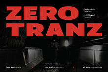 Zero Tranz - Bold Modern Expanded