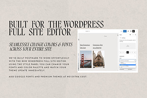 Postmark Theme - WordPress Template