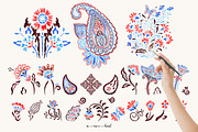 Paisley Moths collection, a Pattern Graphic by Mona Ahmed (Thumbnail 8 of 11)