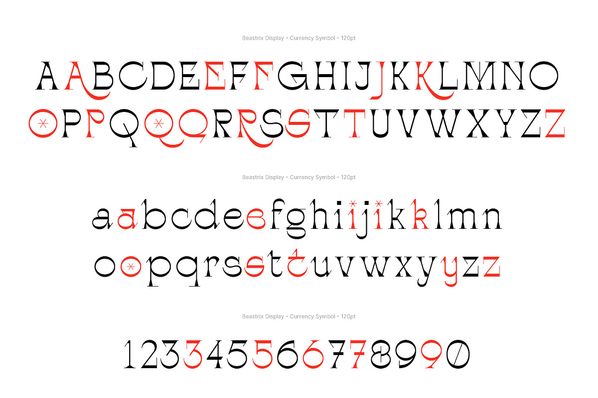 AO Beastrix - Display Typeface, a Font by OwunStudio (Photo 11 of 22)