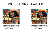 Boots on Ground 20oz Tumbler, an Arts & Entertainment Photo by LamanAzalea (Thumbnail 2 of 2)