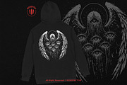 10 Bundle Dark Art Angel Eyes Women, an Illustration by Morspective (Thumbnail 4 of 7)