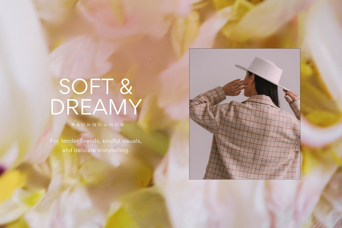 Soft Floral Spring Blur Backgrounds, a Background Graphic by eclosque (Photo 14 of 48)
