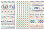 12 Aztec Seamless Patterns. Vector, a Pattern Graphic by Vodoleyka (Thumbnail 2 of 6)