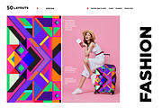 50 Colorfful Abstract Background, a Decorative Illustration by singpentinkhappy (Thumbnail 5 of 8)