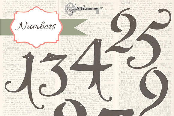 Vintage Numbers