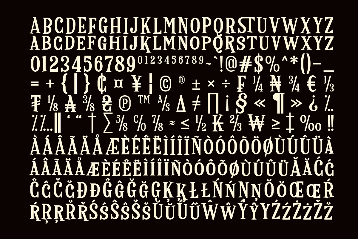 Jacela - Decorative Serif Display, a Serif Font by MaikoHatta (Photo 4 of 7)