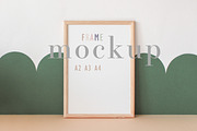 Frame Mockup Kids Art 5x7 Frame, a Print Template by BirdieFrames (Thumbnail 1 of 3)