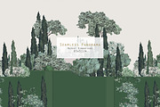La Villa. Patterns and Panorama, a Pattern Graphic by Irina Dolgikh (Thumbnail 6 of 14)