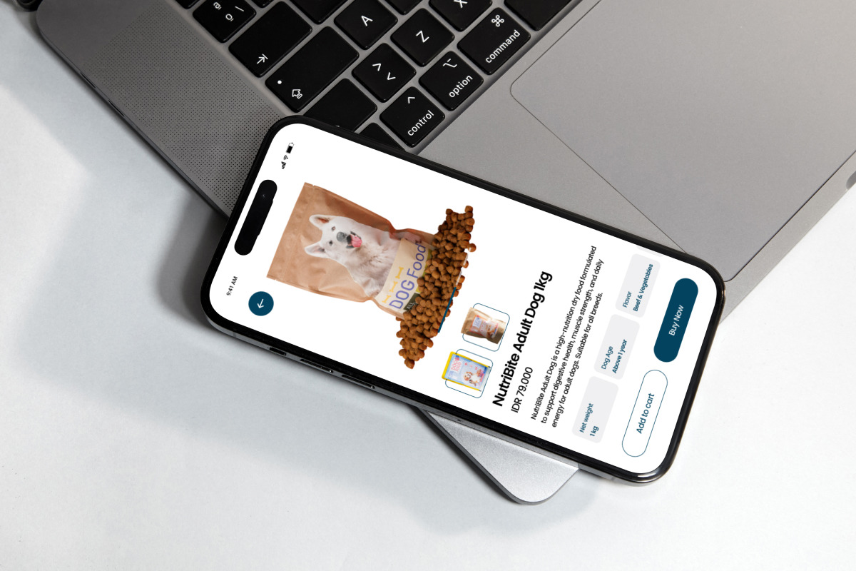 Pawrior – Pet Care App Design, an App Template by twinstd (Photo 5 of 5)