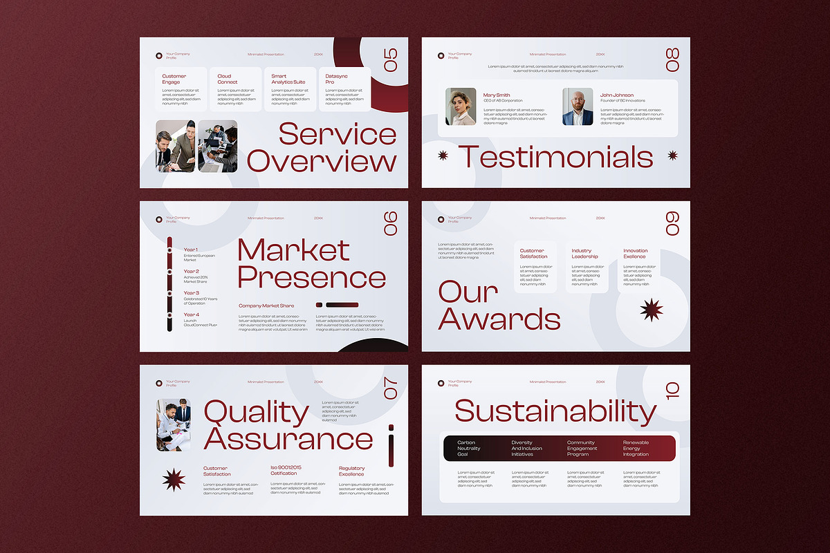 Company Profile Presentation, a Presentation Template by Aiyari Graphic (Photo 3 of 5)