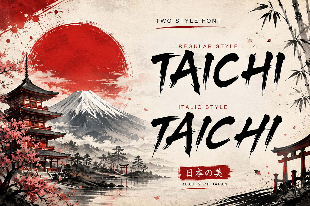 Katsuno Japan, a Handwritten Font by Yoga Letter (Photo 5 of 9)