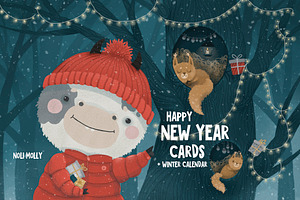 New Year Cows