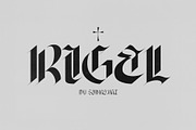 Rigel | Font Family, a Font by Supremat (Thumbnail 1 of 8)
