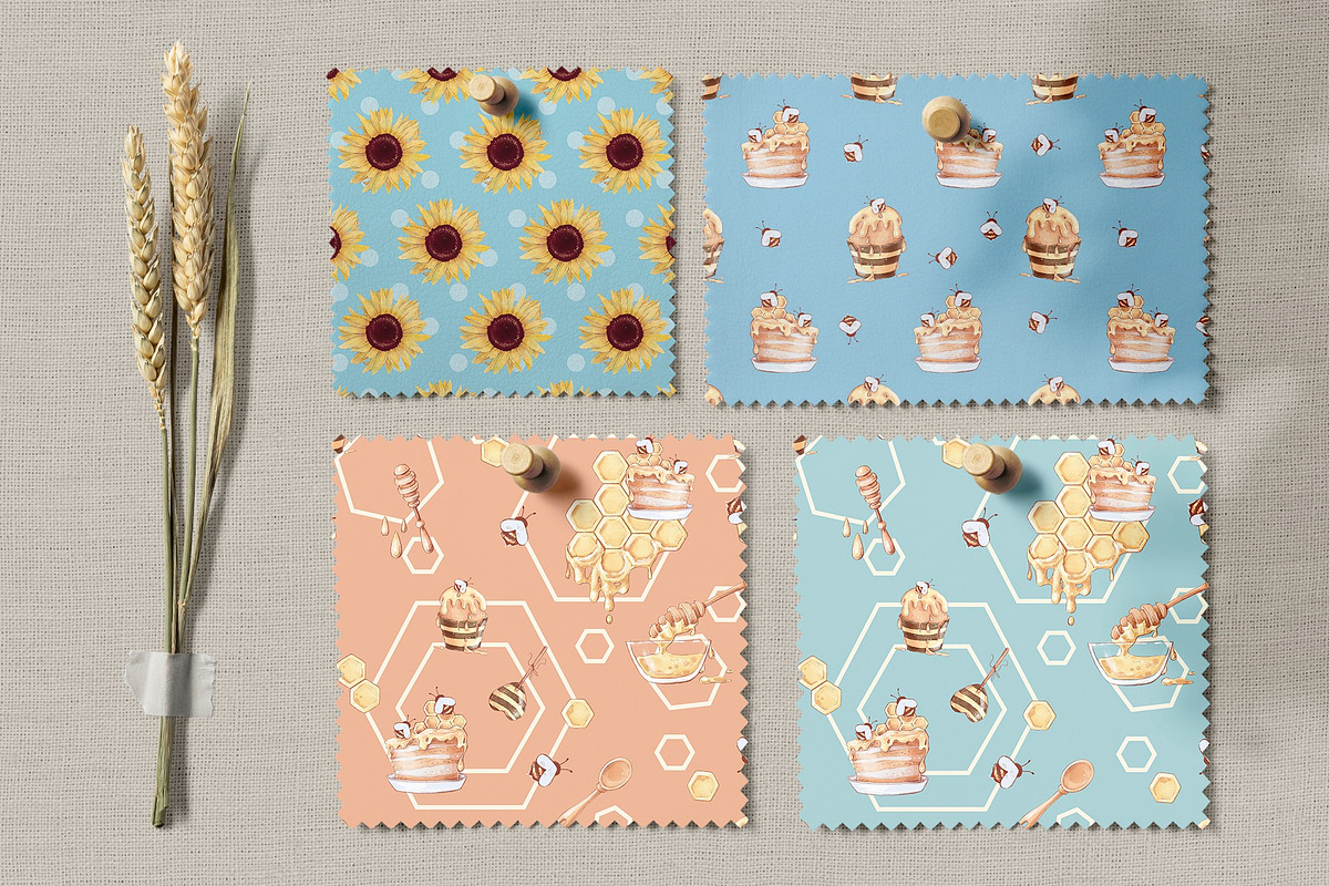 Big set of seamless patterns, a Pattern Graphic by Yuliya Art (Photo 9 of 12)