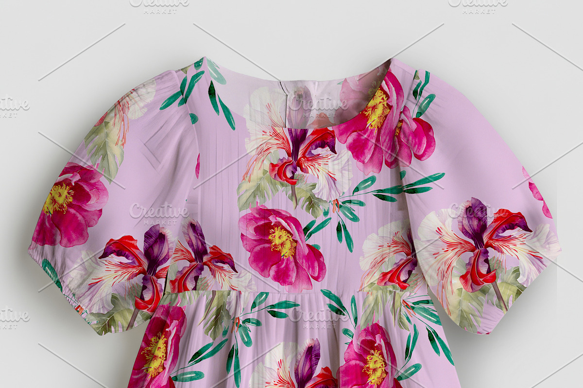 Baby Girl Dress Mockup, a Shirt Mockup by Nora Gad (Photo 14 of 15)