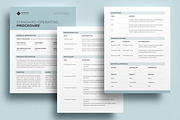 Standard Operating Procedure, SOP, a Stationery Template by Niofix (Thumbnail 4 of 6)