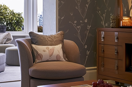 Lounge room decor, interior design and house improvement, living, a Photo by Anneleven