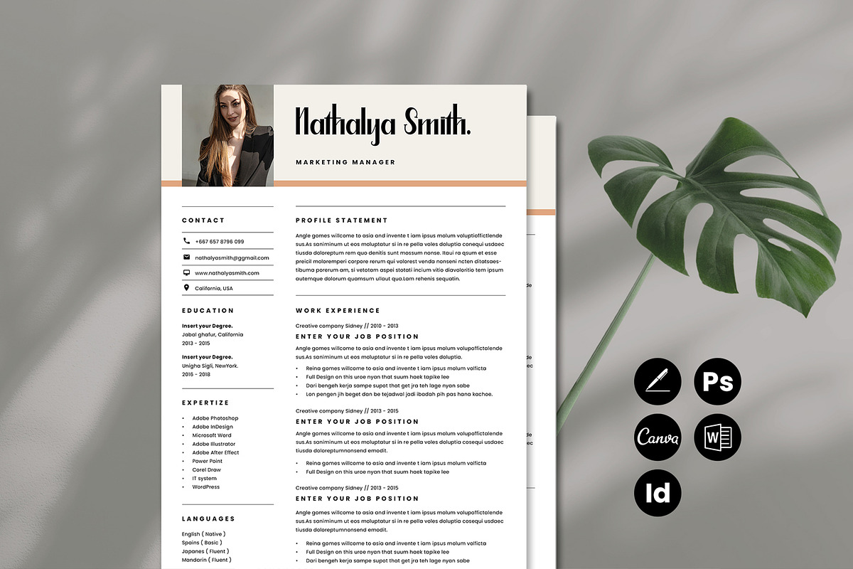 Resume Bundle, a Resume Template by Occy Design (Photo 25 of 28)
