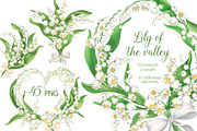 Lily of the Valley. Spring Flowers, an Illustration by MarinadeArt (Thumbnail 1 of 7)