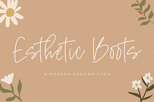 Esthetic Boots Font