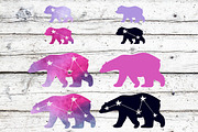 northern constellation bears, a Pattern Graphic by Vavavka (Thumbnail 7 of 9)