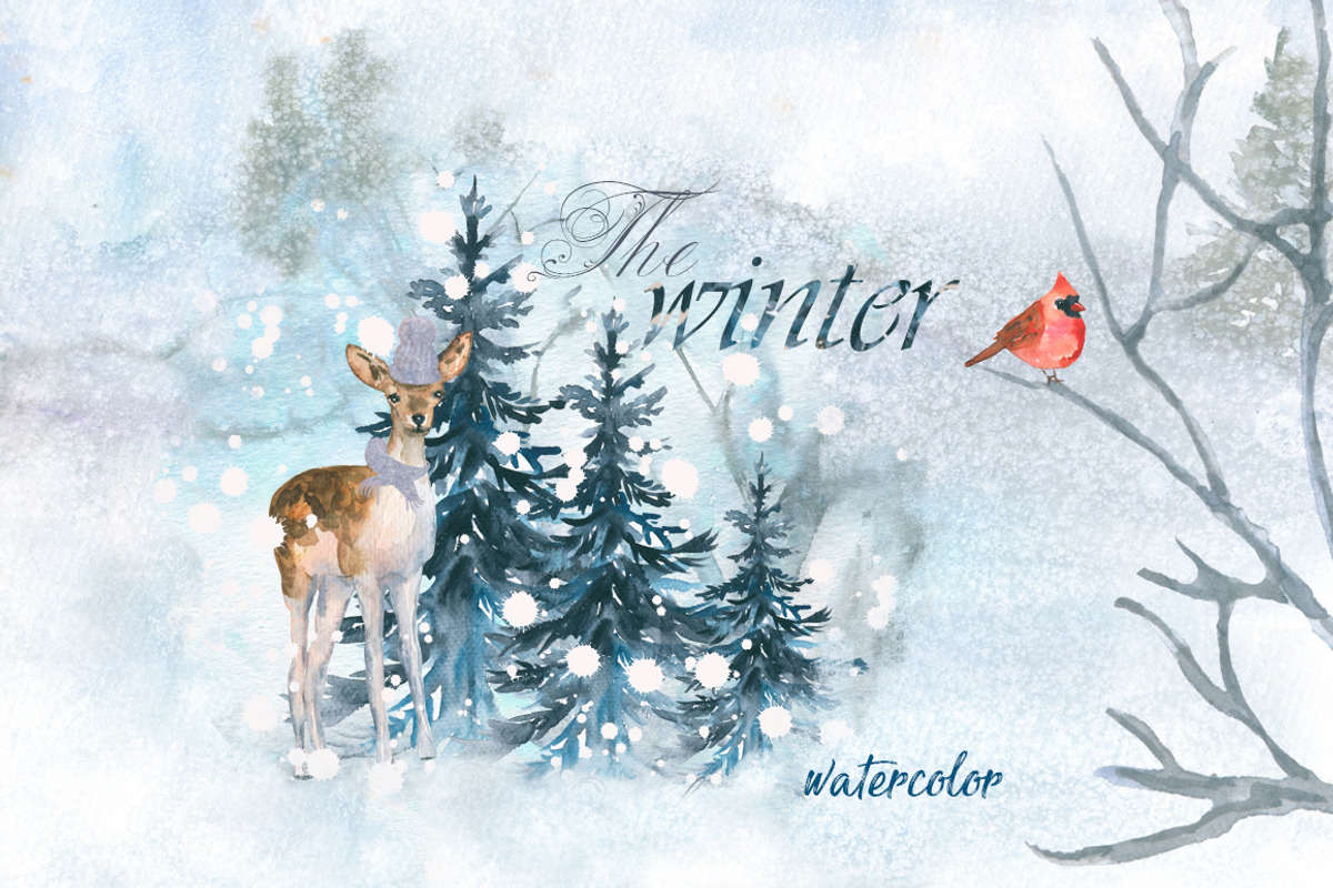 The winter, an Animal Illustration by JuliaFast (Photo 1 of 10)