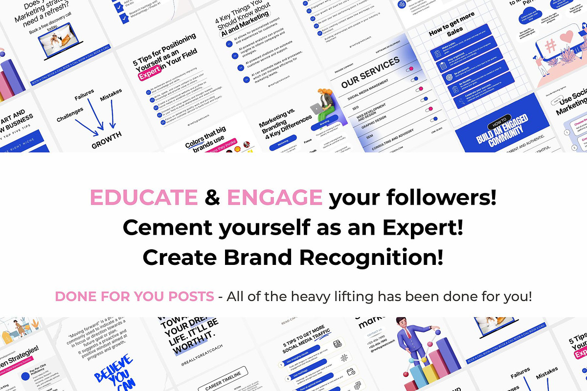 Marketing Coach Premade Social Media, a Social Media Template by Aks-Designs (Photo 6 of 7)