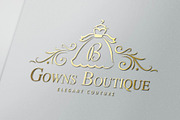 Gowns Boutique Logo, a Branding & Logo Template by Mocca Design (Thumbnail 1 of 5)