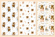 Birthday party. Cute forest animals., an Animal Illustration by babenkoirusa (Thumbnail 12 of 22)