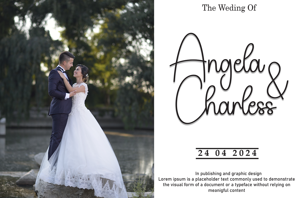 Watercolour | Script Font, a Handwritten Font by Scratchones (Photo 2 of 9)