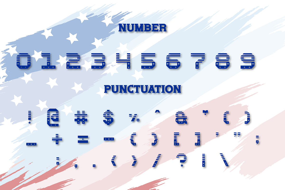 Happy American - Decorative Font, a Serif Font by Brown Cupple (Photo 4 of 8)