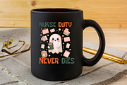 14 Halloween Nurse Quotes PNG Bundle, a Decorative Illustration by ClipArtTime (Thumbnail 3 of 3)