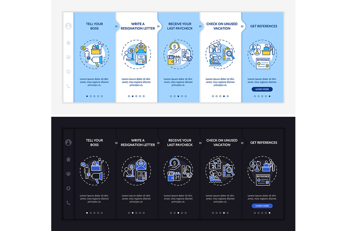 Resignation checklist template, a Templates & Theme by IMG Visuals