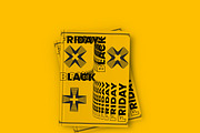Black Friday Typography Poster Set, a Poster Template by NJ Himel (Thumbnail 14 of 111)