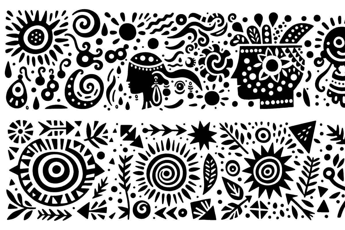 Vintage Dinosaur Folk Art, a Decorative Illustration by devastd (Photo 25 of 28)